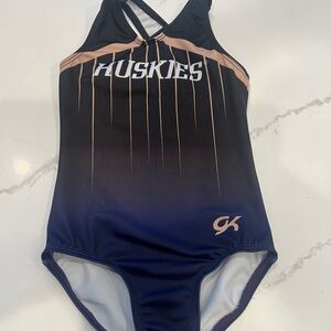 GK Washington Huskies Girls Gymnastics Outfit - Worn Once - Size XS
